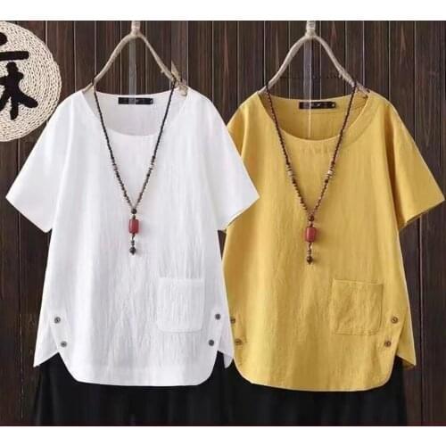 Little croaker Short Sleeve Shirts For Women