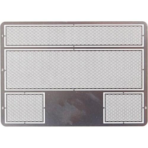 RC Metal Protective Guard Mesh Net Plate for 1/16 Henglong China 99 Type 3899-1 3899A-1 RC Tank Modification Upgrade Part