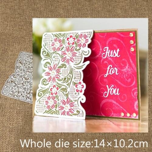 XLDesign Craft Metal Cutting Dies cut die flower lace frame card Scrapbooking Album Paper DIY Card Craft Embossing Die Cuts