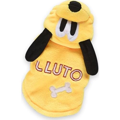 Cute Cartoon Golden Retriever Hoodie dachshund costume Big And Small Puppy Cat Goods Two Legs Coat Jacket Winter Fall Drop Ship