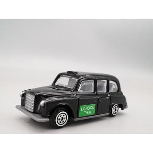 1/43 Metal alloy die-casting car model London taxi Adult collection Toys for children Family display