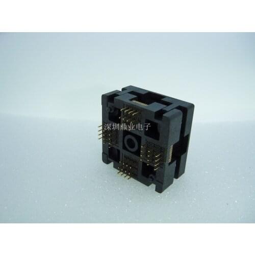 Opentop TQFP48/QFP48 OTQ-48-0.5-01/02 IC Burning seat Adapter testing seat Test Socket test bench in stock free ship