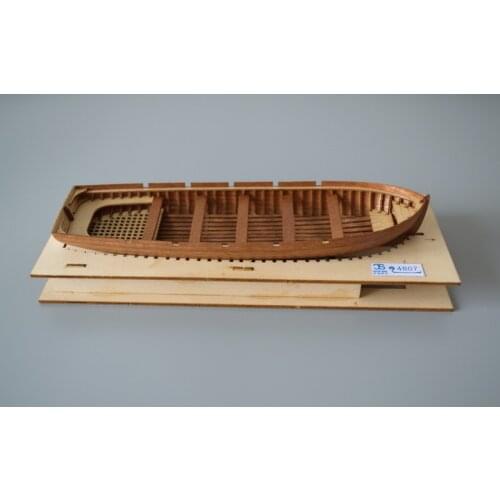 Full rib lifeboat model assembly kit J4807 Launch lifeboat model building kits