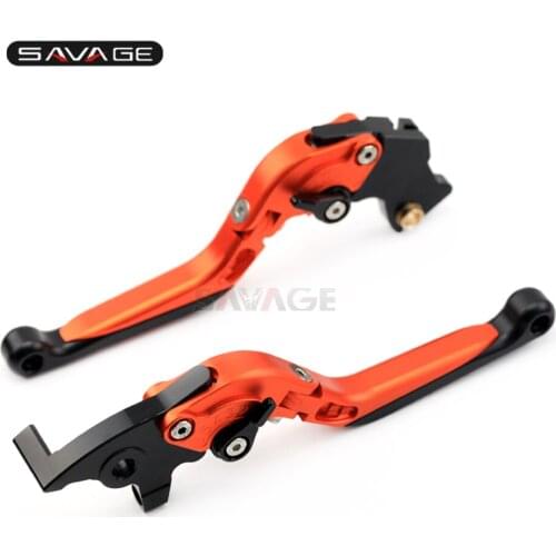 Brake Clutch Levers For DUKE RC 125 200 250 390 Motorcycle Accessories Folding Extendable Adjustable Motor Bike Lever