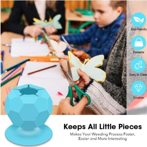 Waste Collector Silicone Suction Cup Handicraft Waste Storage Box Storage Tools