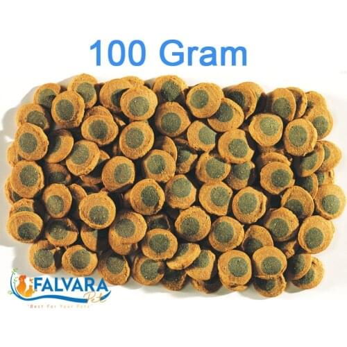100 Gram Tetra Pleco Spirulina Wafers All Ornamental fish For 1. Grade Algae Contain Pelletized Feed Expiry Date 06/2023