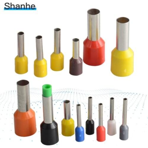 E1508/E1510/E1512/E1518 tube pre-insulated terminals Crimp terminals 200pcs