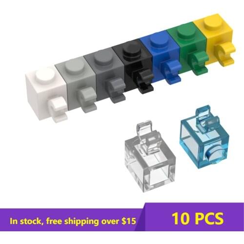 10PCS MOC Bricks Compatible Assembles Particles 60476 1x1 for Building Blocks Parts DIY Educational High-Tech Parts Toys