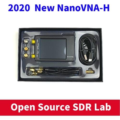 2020 New NanoVNA-H 50KHz~1.5GHz VNA 2.8inch LCDHF VHF UHF UV Vector Network Analyzer Antenna Analyzer
