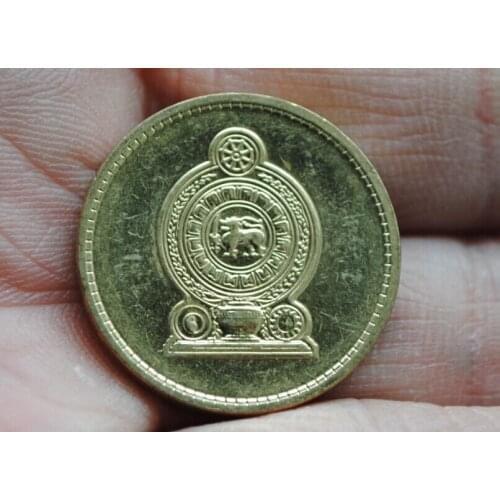 24mm Sri Lank ,100% Real Genuine Comemorative Coin,Original Collection