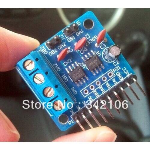 Free Shipping!!! 5pcs Dual-channel DC motor drive module