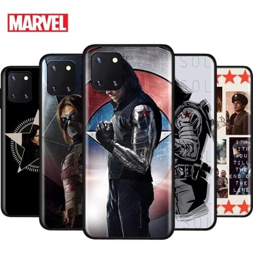 Marvel Winter Soldier White Wolf For Samsung Note 20 10 9 8 Ultra lite Plus Pro F62 M62 M60 M40 M31S M21 M20 M10S Phone Case