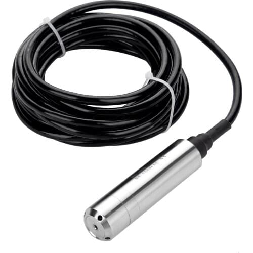 DC24V 4-20mA Throw-In Type Liquid Level Sensor For Detecting 0-5m Range Depth Tool Liquid Sensor With 6m Cable