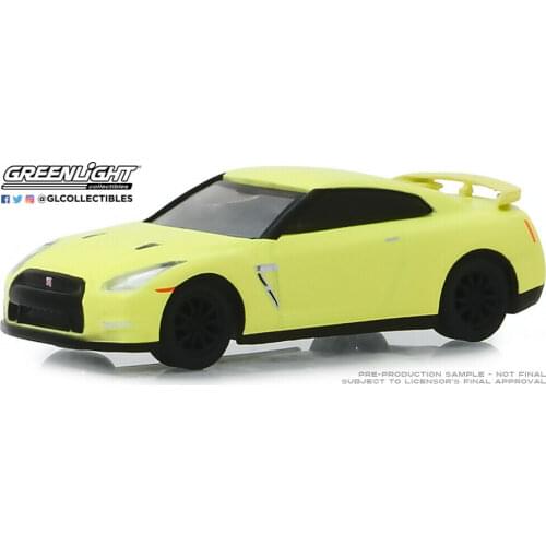 GreenLight 1:64 2016 Niss an GT-R (R35) 47050 boutique alloy car toys for children Model original box