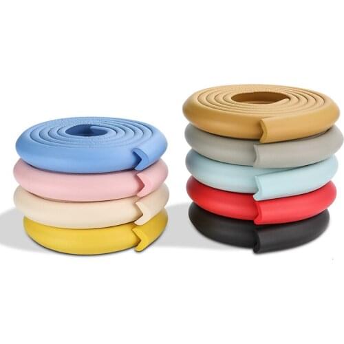 NBR Material Baby safety bumper strips Edge Corner Guards L Anticollision bar Protection Corner baby Safety Corner Edge Guards