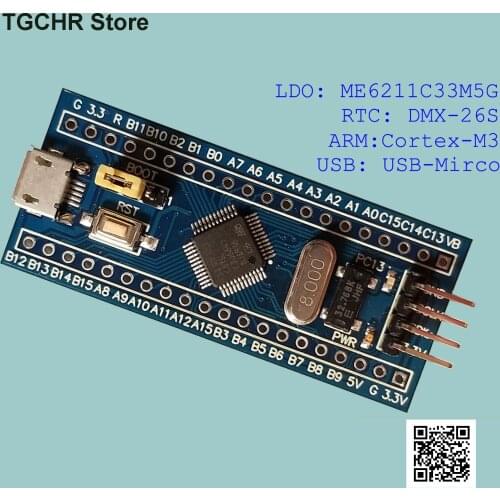 GD32F103C8T6 Core Board Cortex M3 Replaces STM32 with Gd32f103 Minimum System Development Board