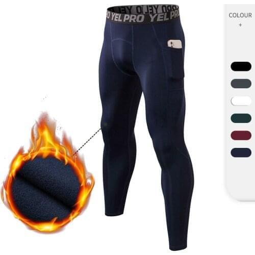 Mens Thermal Underwear Winter Fashion Thermo Elastic Tights Plus Velvet Long Johns Pajama Pants Men Sexy Underwear Warm Legging