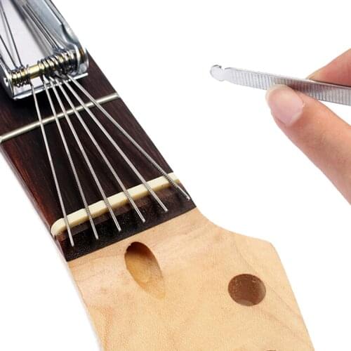 Professional Guitar Nut Slotting File Kit Saw Rods Slot Filing Set Luthier Electric Classical guitar Tools For Music Accessory