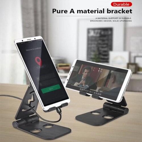 Desktop Stand Smartphone Stand Tablet Stand Foldable Suitable For Mobile Phones And Tablets Up To 8 Inches Universal Lazy Seat