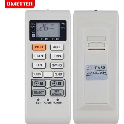 A75C3680 ac remote Control remoto de aire acondicionado con pantalla HD de apoyo para aire acondicionado P anasonic
