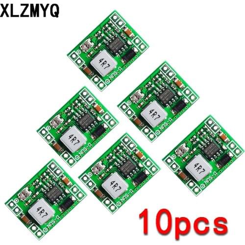 10PCS MP1584 DC-DC Step Down Power Supply Module MP1584EN 3A Adjustable Buck Converter for Arduino Replace LM2596 24V 12V 5V 3V