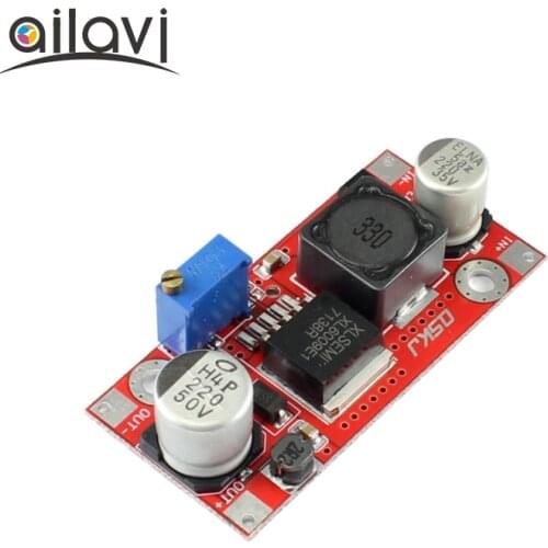 XL6009 Boost Converter DC-DC 5~32V To 5V~50V 12V/24V XLSEMI Chip Inductance Step-up Voltage Power Supply Module