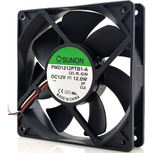 Construction quasi FOR SUNON PMD1212PTB1-A 12cm 12025 12V 12W high wind quantity heat dissipation fan