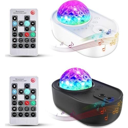 Led Projector Light, Light Projector with Remote Control, Star Projector with 5 White Noises, Night Projector for Kids