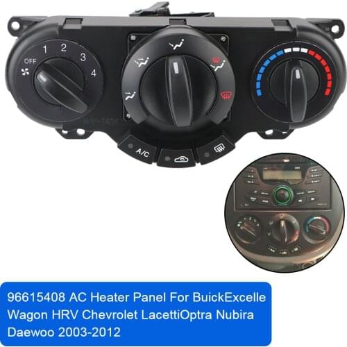 High Quality Car AC Heater Panel 96615408 Climate Control Switch Assy