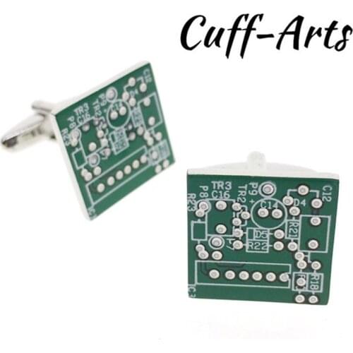 Cufflinks For Men Accessories Men Jewelry Cuff Links Chip Party Suit Personality Cufflinks Gift by Cuffarts C10068