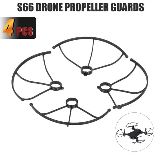 Compatible with S66 RC Drone 4pcs Drone Propeller Guard Propeller Protector Propeller Frame Prop Guards for RC Quadcopter Parts