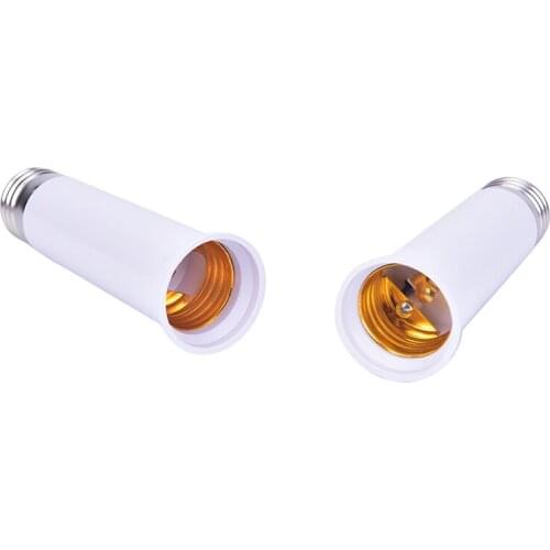 1Pcs New E27 To E27 Lengthen Lamp Base Converter LED Light Base Extender Lamp Socket 12cm