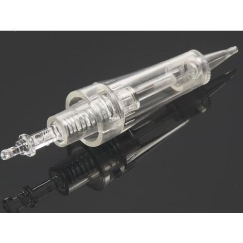 10pcs Permanent makeup needle cartridges 1p 3p 5p rubber tattoo needles for batteri tattoo machine replacement microneedles tips