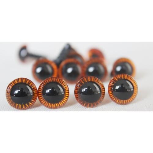 12mm 100pcs new brown toy eyes with washer for toy accessories/100pcs