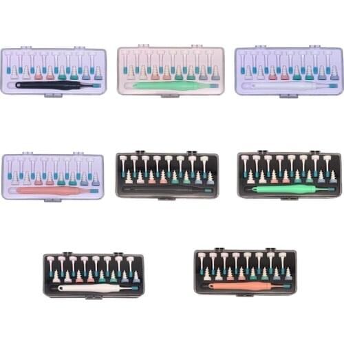 667D Ear Wax Removal Tool Soft Silicone Spiral Ear Cleaning 16 Replacement Heads Removal Ears Cleaner Plugs Spirals Care