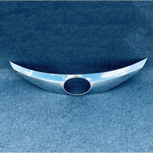 For Toyota Sienna 2021high-quality ABS chrome-plated middle mesh bright strip Front car logo trim strip Middle mesh bright frame