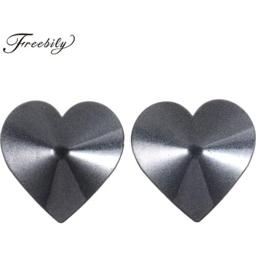 Exotic Accessories of 1 Pair Womens Reusable Breast Bra Alloy Heart Nipple Cover Sex Toys Nipple Stickers Pasties for Couples