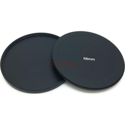 37 40.5 43 46 52 55 58 62 67 72 77 82 86 mm Metal Filter Stack Cap Protector Protect case cover for Storage UV CPL ND Filters