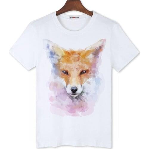 2021 lovely fox printing new style t shirts good quality brand cheap sale shirts Original brand new trend shirts