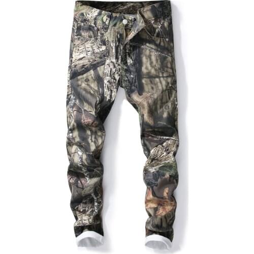 New Fashion Brand European and American Style Digital Print Pants Mens Body Cultivation Trousers European Casual Pants