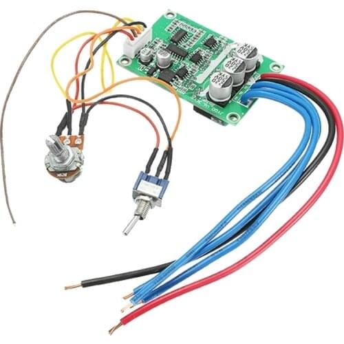 New Brushless Motor Controller Driving Board Module DC 12V-36V 500W High Power Tool