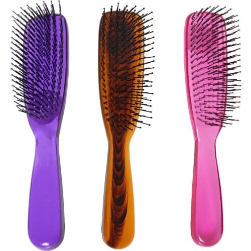 Hairdressing With Hair Combss Defence Static Electricity Straight Hair Comb Nylon Tooth Massage hairbrush Scalp Hairstyle