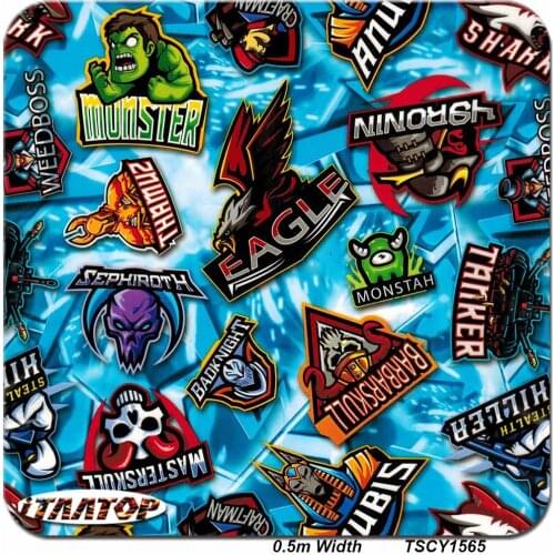 ITAATOP Cartoon Film TSCY1565 0.5M * 2/10/20M Water Transfer Printing Hydro Dipping Shoes