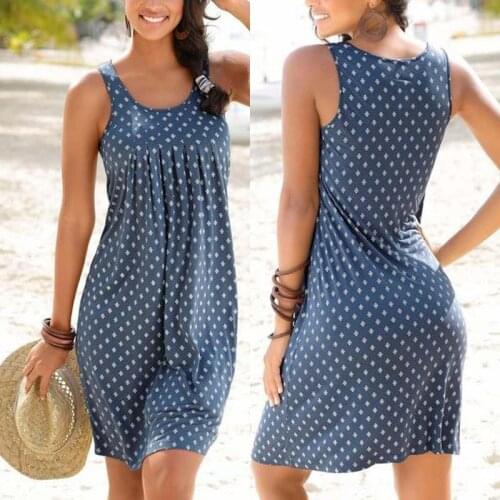 Samdolly Summer Polka Dot Dresses