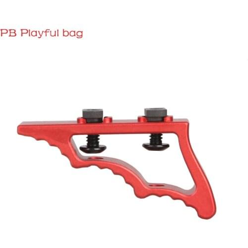 Outdoor sports model toys tactics modified CNC oblique triangle grip m-lok system before grip accessories gel ball gun LD35