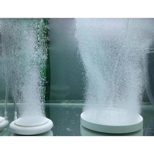 Aquarium Air Plate Nano Bubble Stone Air Fining Device Tank Aerator Pump Head For Fish Tank oxygen Accessories