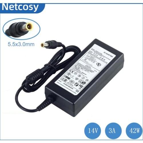14V 3A 42W 5.5x3.0mm AC Adapter Power Charger Replacement For samsung 3A 2.14A 1.43A 1.79A LCD Monitor