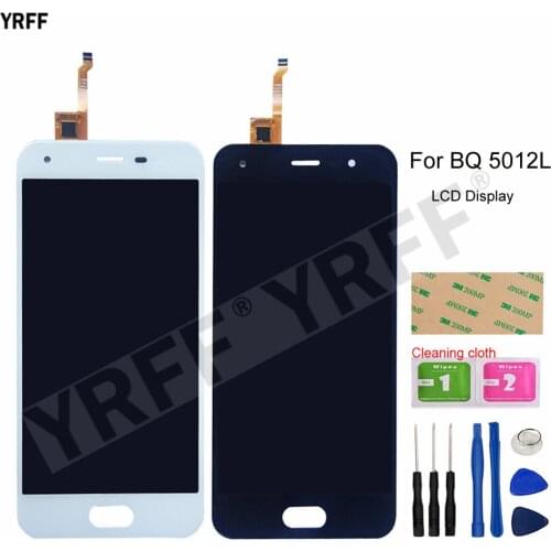 LCD Display Screen For BQ-5012L Rich BQ-5012 BQ 5012 LCD Display Touch Screen Digitizer Sensor Panel Free shipping