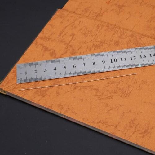 55KA 30 x Beading Needles Threading String Cord Jewelry Craft Making Tool 0.6 x 120mm