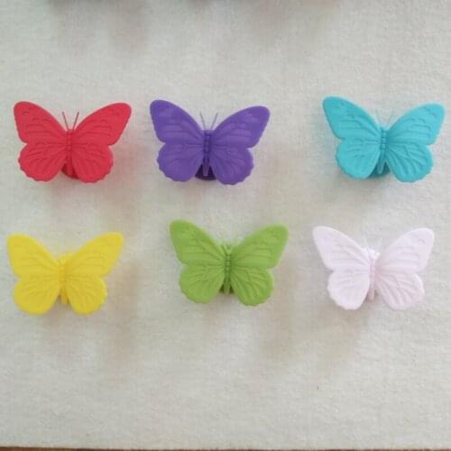 6pcs/set Silicone Wine Glass Flower Mark Recognizer Creative Cute Flower Type Bandage Cup Label Distinguisher Bar Accessories